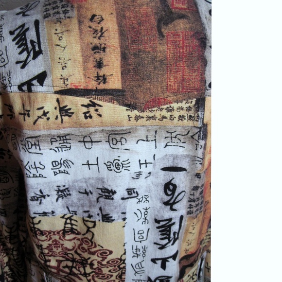 Walking Art New Cotton Printed Jacket Size 12 - Picture 7 of 7